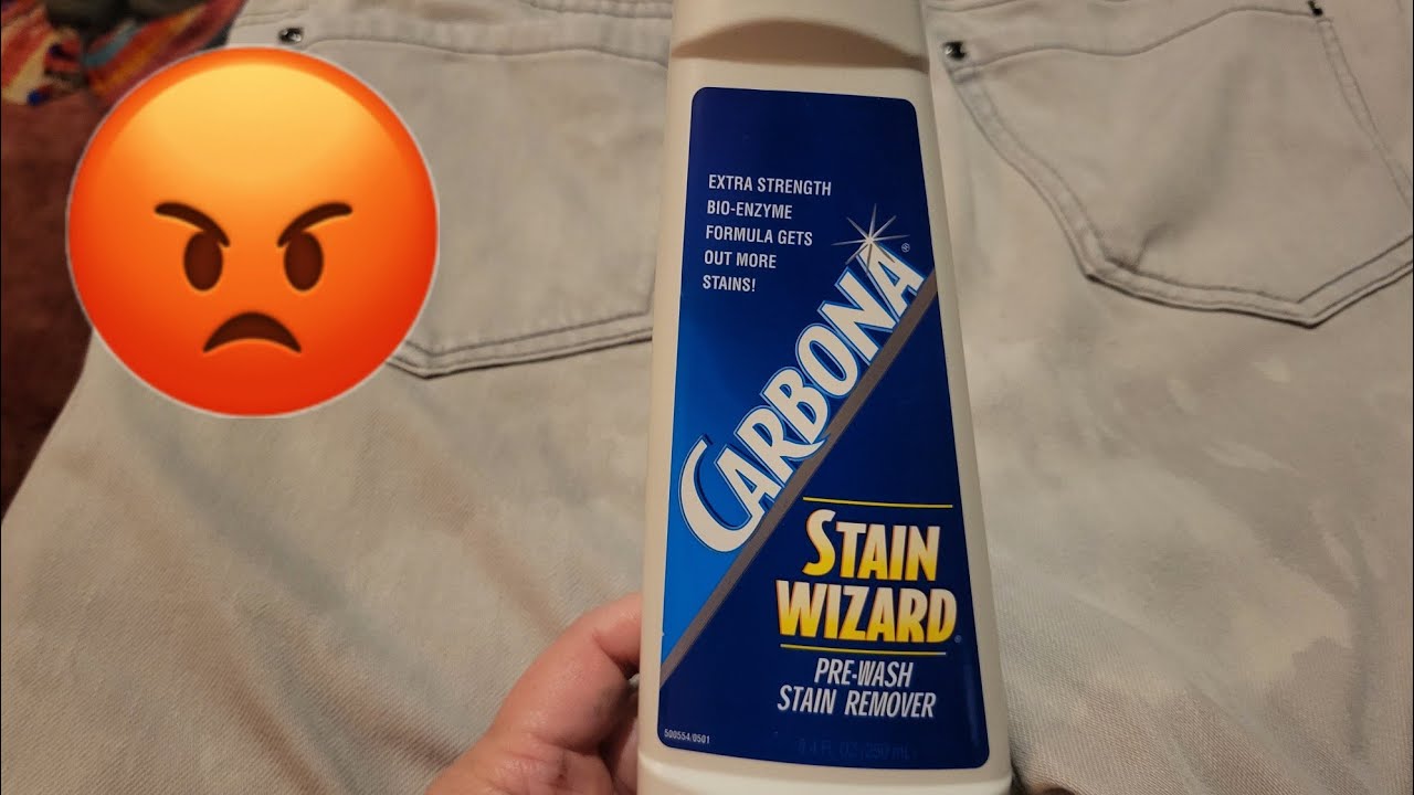 HONEST REVIEW ON CARBONA STAIN WIZARD FROM DOLLAR TREE 😭 