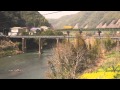 四万十川の風情とJR予土線のホビートレイン の動画、YouTube動画。