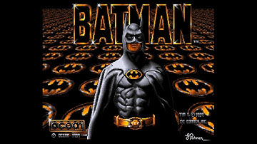Batman The Movie (Amiga 50Hz) - Intro / Attract Mode