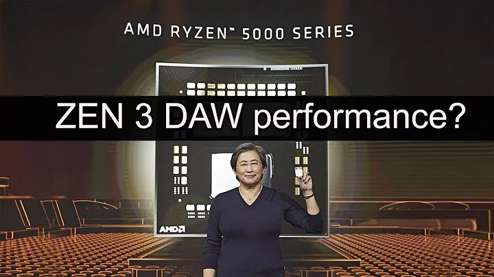 AMD Ryzen 5000：音樂創作首選！