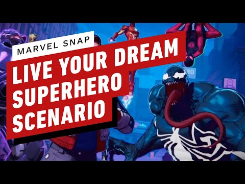 Marvel snap lets you play your dream superhero scenario | d23 expo 2022