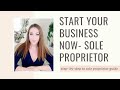 How to Start A Sole Proprietorship in California 2020 - Step by Step Guide To Sole Proprietor