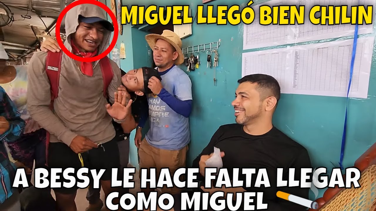 Bessy llego amargada porque ya esta dejando el marihuanol. Miguel llega con buena actitud. P 1