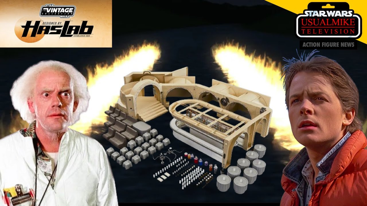 BACK TO THE FUTURE'S DOC AND MARTY LAUNCH THE HASLAB CANTINA!!!