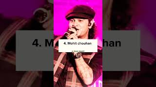 Indias most famous five singers || shorts jubinnautiyal arijitsingh palakmuchhal nehakakkar