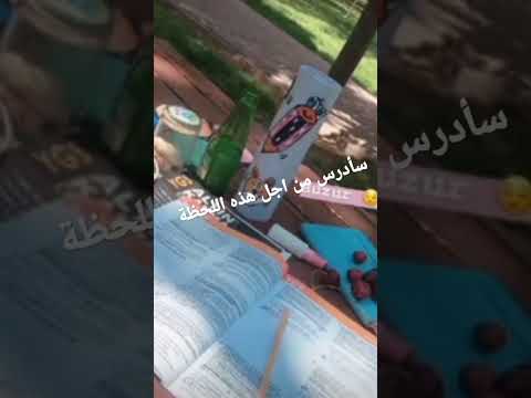 سأدرس من اجل هذه اللحظه