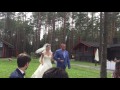 Выход невесты с отцом
