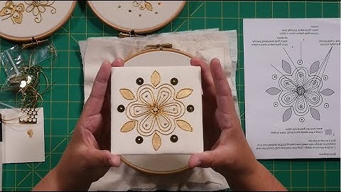 Couching Goldwork with Kathleen Laurel-Sage (Taster video)