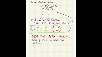 Chem 302 v1 Orbital Approximation