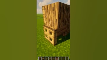 Minecraft build Hacks #shorts #minecraft #minecraftbuild