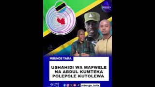 SAUTI YA AJABU MITANDAONI