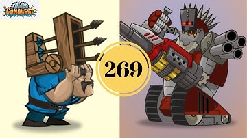 Tower defens/Tower Conquest:gameplay walkthrough best team part 270 (ios, android&pc)