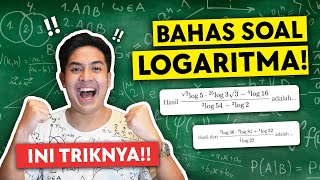 BAHAS & TRIK CEPAT 10 SOAL LOGARITMA!! SERU BANGET!! | STUDY WITH JEROME POLIN