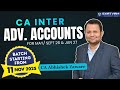 🔥 CA Inter Advanced Accounts New Batch 11 Nov 2025 | Learn From CA Abhishek Zaware 📚💯 #CAInter