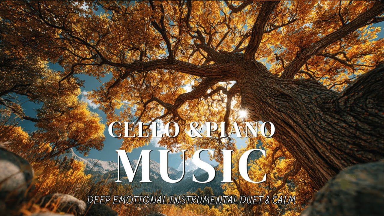 Relaxing Cello and Piano Music | Study Focus Sleep | Deep Emotional ...