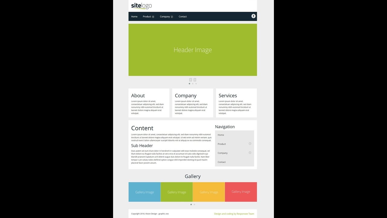 HTML5 CSS3 Layout with Flexbox - YouTube