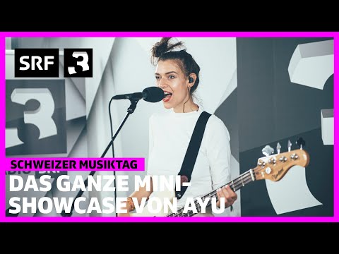 Das ganze Mini-Showcase von Ayu | Schweizer Musiktag | SRF 3