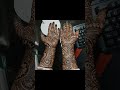 Mehendi Transformation #youtubeshorts #videoshort #viral #mehndidesign #mehndi #mehendiart #views#yt