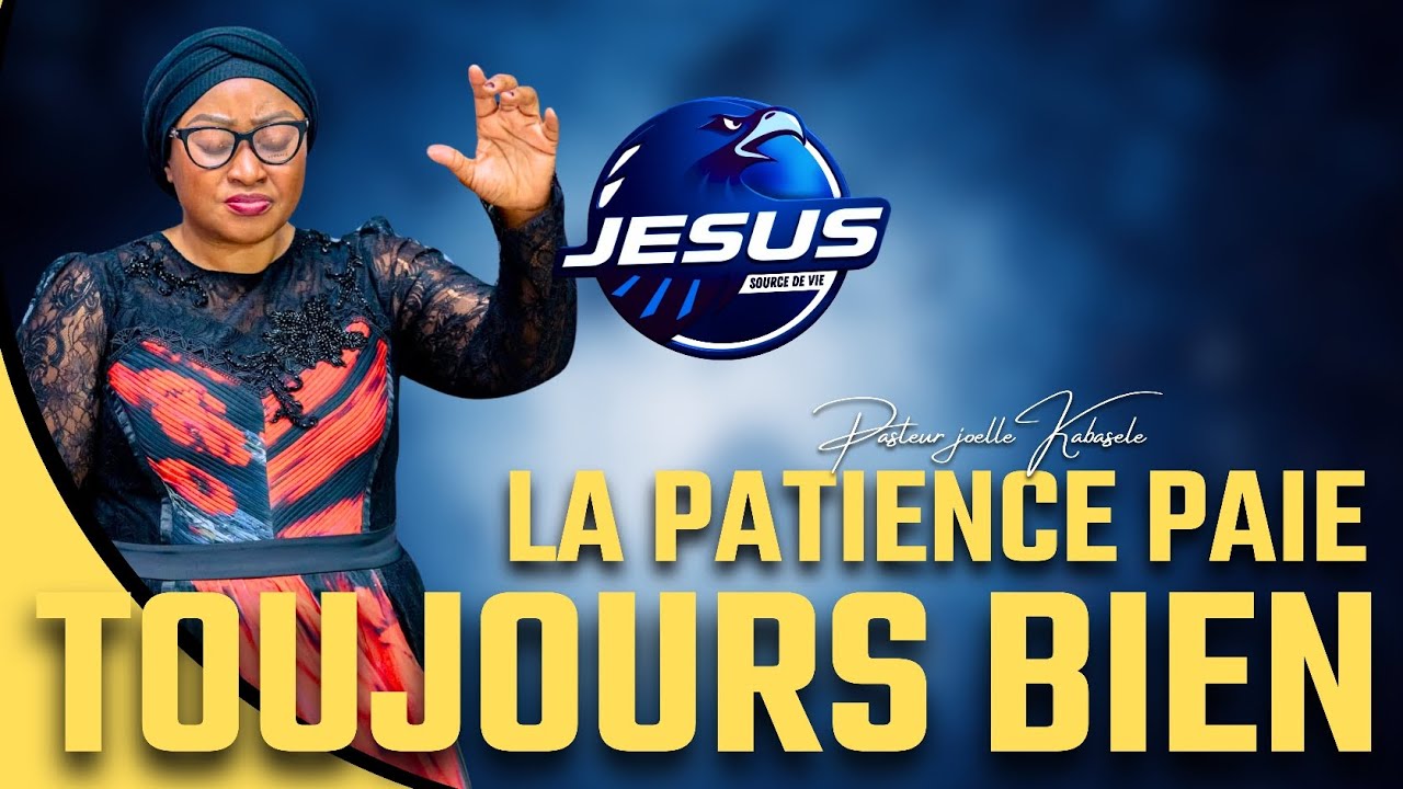 Pasteur joelle Kabasele: La patience paie toujours bien