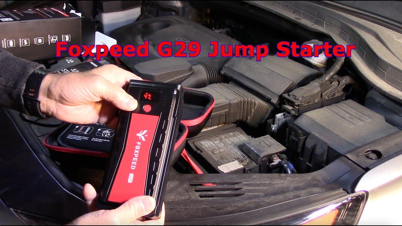 Foxpeed G29 Jump Starter / Power Pack YouTube