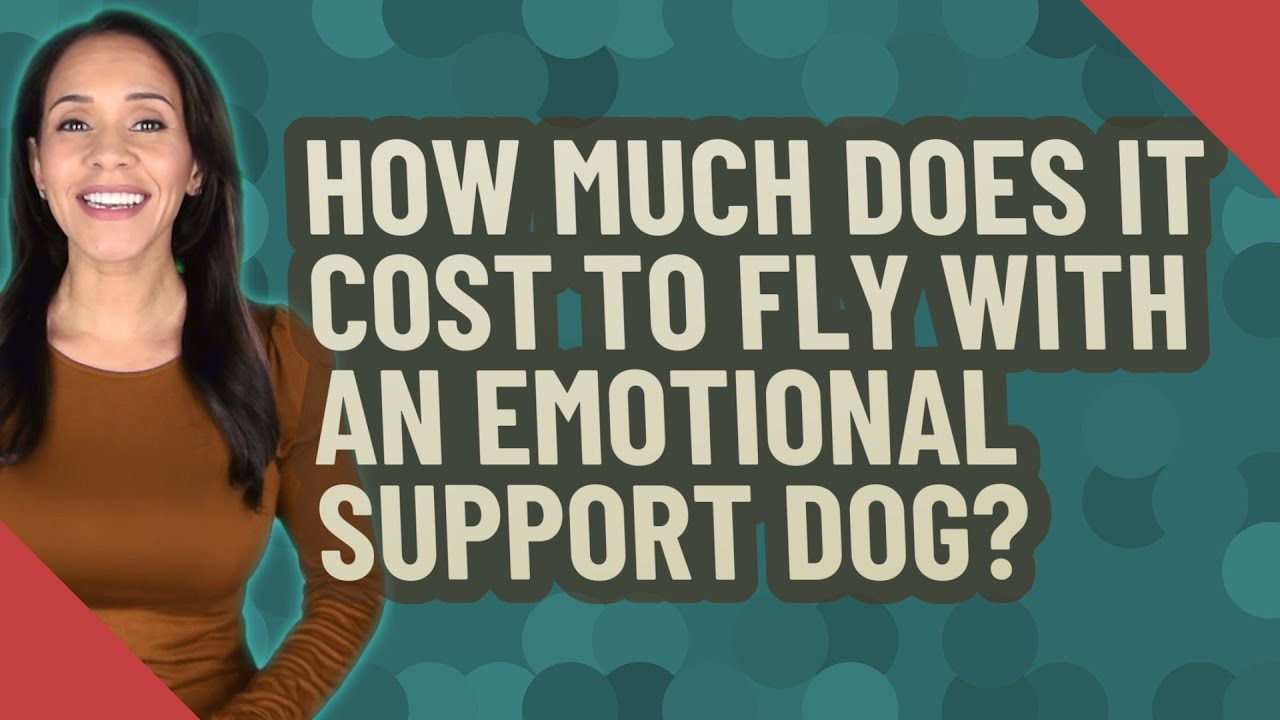 how much does an emotional support dog cost