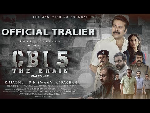 CBI 5 The Brain Official Trailer | 4K | Mammootty | K Madhu | S N Swamy | Appachan | Jakes Bejoy