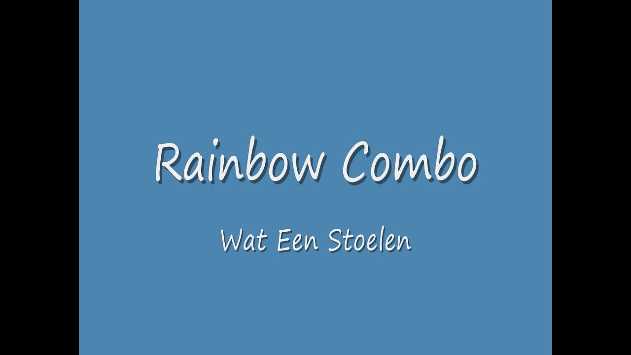 Rainbow Combo - Wat Een Stoelen