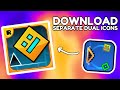 How To Download And Install Separate Dual Icons For Geometry Dash 2.2074