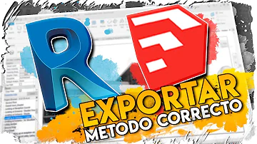 Como exportar 3D do Revit para o SketchUp?