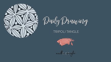 Daily Drawing: Tripoli Tangle