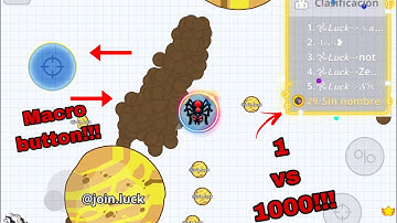 Solo VS savage Clan!!! (1 Pro VS 1000 Noobs Hackers!!) Agar.io Mobile