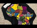 Africa map art quilt tutorial gquat saturday create  chat 8262023 sewing quilting art