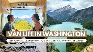 Washington Road Trip | Mount Rainier National Park, Leavenworth, Lake Chelan, North Cascades