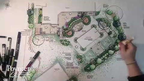 Residential Landscape Design Rendering - St. Louis, MO - Poynter Landscape