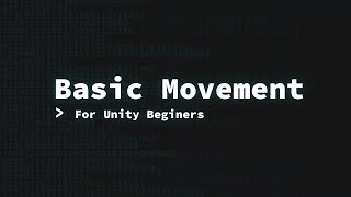 Basic Player Movement in 3 MINUTES( Unity For Beginners)!! 2022