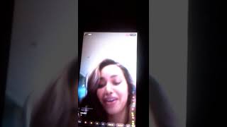 Shyla Walker Instagram Live ft. Landon Mcbroom