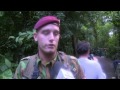 Militairen trainen in Burgers Bush