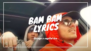 Bam Bam - Gringo & Capital Bra Resimi