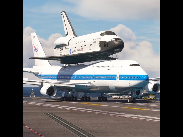 This is Crazy! Boeing 747-100 SCA NASA Takeoff from U.S. Aircraft