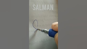 Salman name signature #salman #namesigns