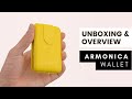 The bazza armonica wallet unboxing  overview