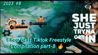 Chou Best Tiktok Freestyle Compilation part-8 | Chou Tiktok Freestyle Mobile Legends #mltiktok #ml