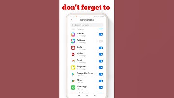 [Stop app notifications]#shorts #notification