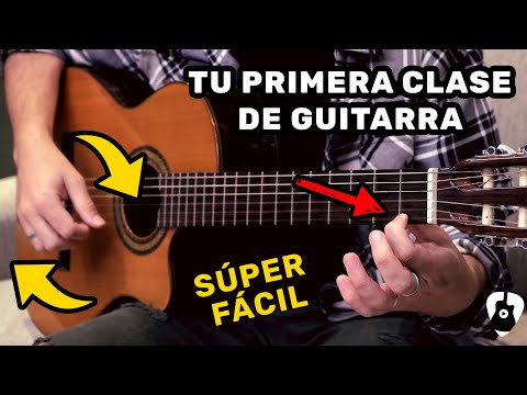 Aprende a Tocar Guitarra en menos de 10 Minutos! Tu Primera Clase TCDG