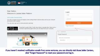 Lazada CB: How to login Seller Center_EN screenshot 5