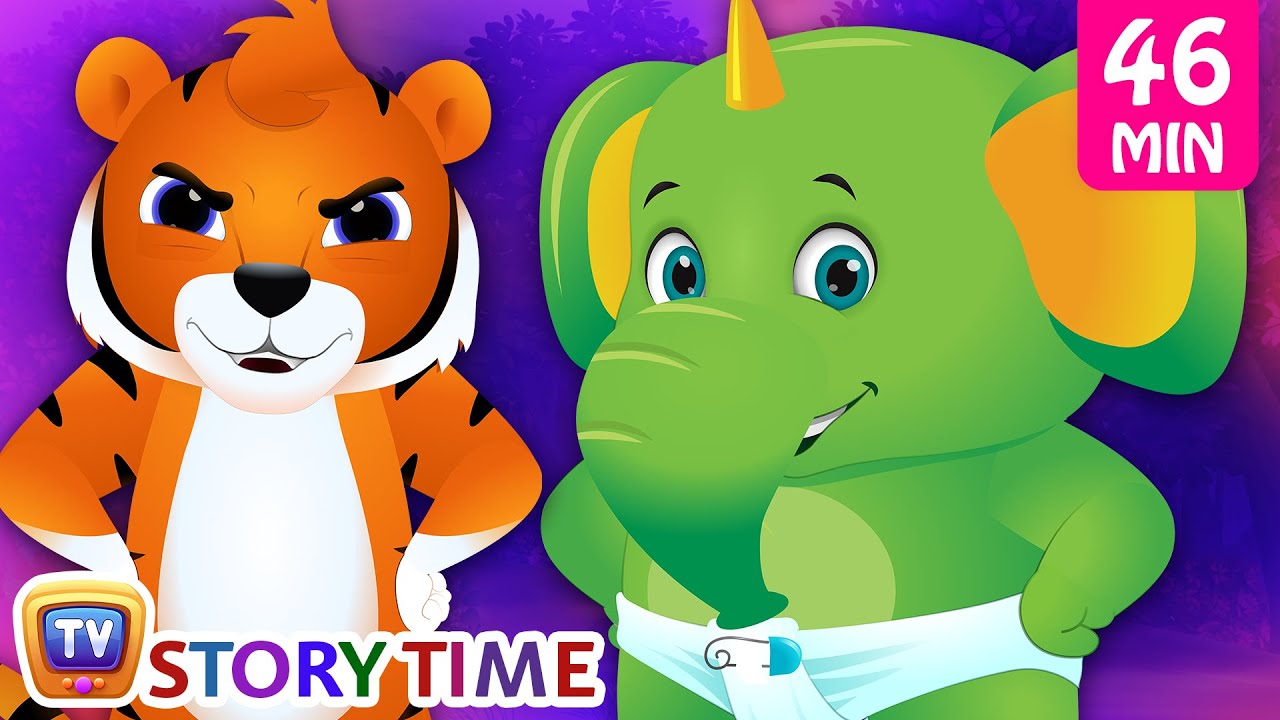 Jingo the baby elephant & more bedtime animal stories for babies and kids  by ChuChu TV Storytime - YouTube