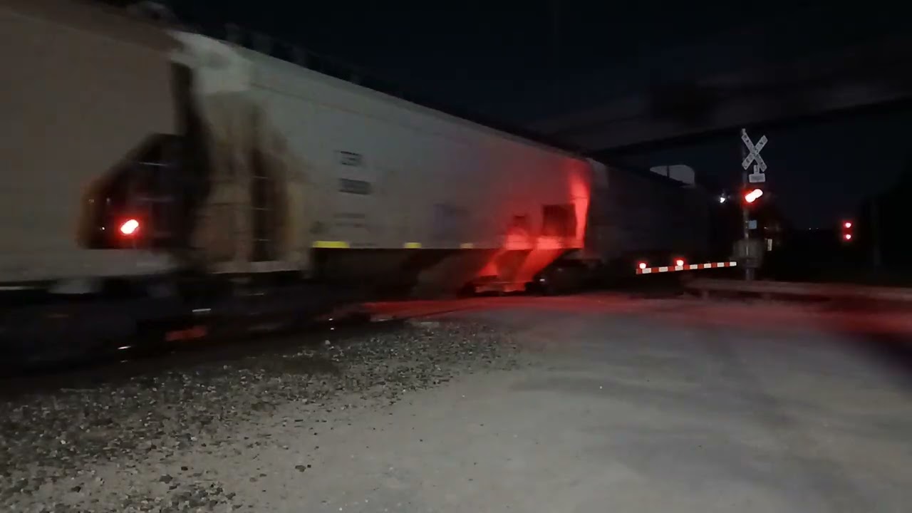 A UP Manifest train passes through McNeil 