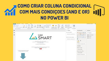 Como criar uma coluna condicional utilizando and ou or na Linguagem M