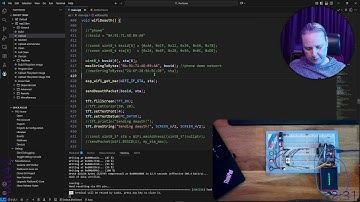 ESP32 + TFT-touch display - Making hardware tools for hacking!
