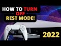 How To TURN OFF Rest Mode | Playstation 5 Temporary BUG FIX!